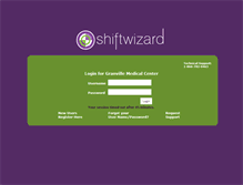 Tablet Screenshot of gm.myshiftwizard.com