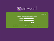 Tablet Screenshot of hrmc.myshiftwizard.com